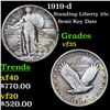 Image 1 : 1919-d Standing Liberty Quarter 25c Grades vf++