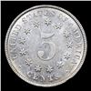 Image 3 : 1883 Shield Nickel 5c Grades Select Unc