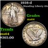 Image 1 : 1928-d Standing Liberty Quarter 25c Grades Choice Unc