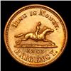 Image 2 : 1863 Time is money F-NY-630-AK-1a Civil War Token 1c Grades Choice AU/BU Slider+