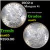 1902-o Morgan Dollar $1 Grades GEM Unc
