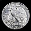 Image 3 : 1945-p Walking Liberty Half Dollar 50c Grades Select Unc