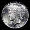 Image 2 : 1924-p Peace Dollar $1 Grades Select+ Unc