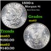 1890-s Morgan Dollar $1 Grades Select Unc