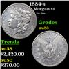 1884-s Morgan Dollar $1 Grades Select AU