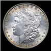 Image 2 : 1890-p Rainbow Toned Morgan Dollar $1 Grades Select+ Unc