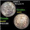 1898-o Morgan Dollar $1 Grades GEM+ Unc
