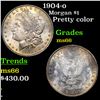 1904-o Morgan Dollar $1 Grades GEM+ Unc