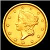 Image 2 : 1853 TY 1 Gold Dollar $1 Grades Select Unc