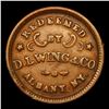 Image 2 : 1863 Union Flour F-NY-010-H-8a Civil War Token 1c Grades vf++