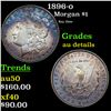1896-o Morgan Dollar $1 Grades AU Details
