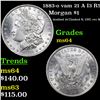 1883-o vam 21 A I3 R5 Morgan Dollar $1 Grades Choice Unc