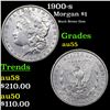 1900-s Morgan Dollar $1 Grades Choice AU