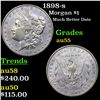 1898-s Morgan Dollar $1 Grades Choice AU