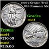 1926-p Oregon Trail Old Commem Half Dollar 50c Grades Choice Unc