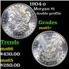 1904-o Morgan Dollar $1 Grades GEM+ Unc