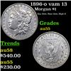 1896-o vam 13 Morgan Dollar $1 Grades Choice AU