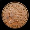 Image 2 : 1835 C-1 Classic Head half cent 1/2c Grades Select AU