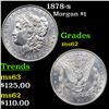 1878-s Morgan Dollar $1 Grades Select Unc