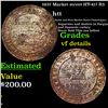 1837 Market street HT-417 R5 Hard Times Token 1c Grades vf details
