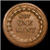 Image 3 : 1863 Not One Cent F-244-381a Civil War Token 1c Grades vf++