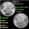 1883-o Morgan Dollar $1 Grades Choice+ Unc