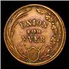 Image 3 : 1863 Union For Ever F-176-271a Civil War Token 1c Grades Select AU
