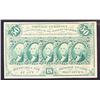 Image 4 : 1863 US Fractional Currency 50¢ First Issue Fr-1312 Washington W/ Monigram Graded au55 By PMG