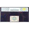 Image 3 : PCGS 1865 US Fractional Currency 3c Third Issue fr-1227 Washingon Dark Background Graded au53 By PCG