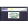Image 3 : US Fractional Currency 10c Third Issue fr-1255 Washington Bust Green Reverse Graded au58 By PMG