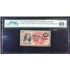 Image 2 : 1870's US Fractional Currency 15¢ Fourth Issue Fr-1267 Graded xf40 EPQ By PMG
