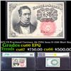 1875 US Fractional Currency 10c Fifth Issue fr-1266 Short Key Graded cu66 EPQ By PMG