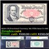 1870's US Fractional Currency 50c Fifth Issue fr-1381 Graded cu64 By PMG