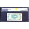Image 3 : 1870's US Fractional Currency 50c Fifth Issue fr-1381 Graded cu64 By PMG