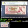 PCGS Military Payment Certificate (MPC) Rare Series 521 $10 Graded au50 By PCGS