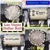 ***Auction Highlight*** Full Morgan/Peace Casino Las Vegas Dunes silver $1 roll $20, 1878 & CC end (