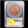 Image 5 : Proof ***Auction Highlight*** 1871 Pattern Copper Indian Princess 50c TOP POP! R-7 Judd-1115 Graded 