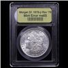 Image 4 : ***Auction Highlight*** 1878-p Rev '79 Morgan Dollar Mint Error $1 Graded GEM Unc By USCG (fc)