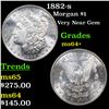 Image 1 : 1882-s Morgan Dollar $1 Grades Choice+ Unc