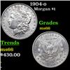 Image 1 : 1904-o Morgan Dollar $1 Grades GEM+ Unc