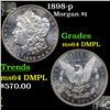 Image 1 : 1898-p Morgan Dollar $1 Grades Choice Unc DMPL