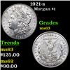 Image 1 : 1921-s Morgan Dollar $1 Grades Select Unc