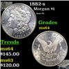 Image 1 : 1882-s Morgan Dollar $1 Grades Choice Unc
