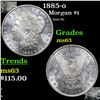 Image 1 : 1885-o Morgan Dollar $1 Grades Select Unc