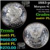 Image 1 : 1883-p Morgan Dollar $1 Grades Choice Unc+ PL