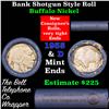 Image 1 : Buffalo Nickel Shotgun Roll in old Bell Telephone Bank Wrapper 1935 & d Mint Ends