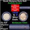 Image 1 : Buffalo Nickel Shotgun Roll in old Bell Telephone Bank Wrapper 1916 & d Mint Ends