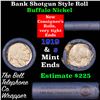 Image 1 : Buffalo Nickel Shotgun Roll in old Bell Telephone Bank Wrapper 1919 & s Mint Ends