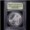 Image 2 : 1995-p Civil War Modern Commem Dollar $1 Graded ms70, Perfection By USCG
