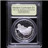 Image 2 : Proof 1991-s Mount Rushmore Modern Commem Dollar $1 Graded GEM++ Proof Deep Cameo By USCG